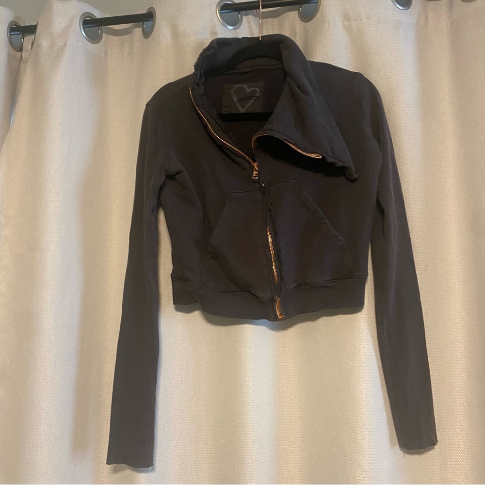 frank and eileen tee lab asymetric zip up - Picture 4 of 6